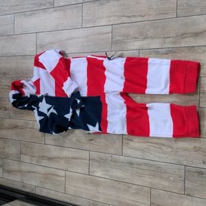 Kid's Fleece Footless Hooded/Hoodie Onsie/One Piece